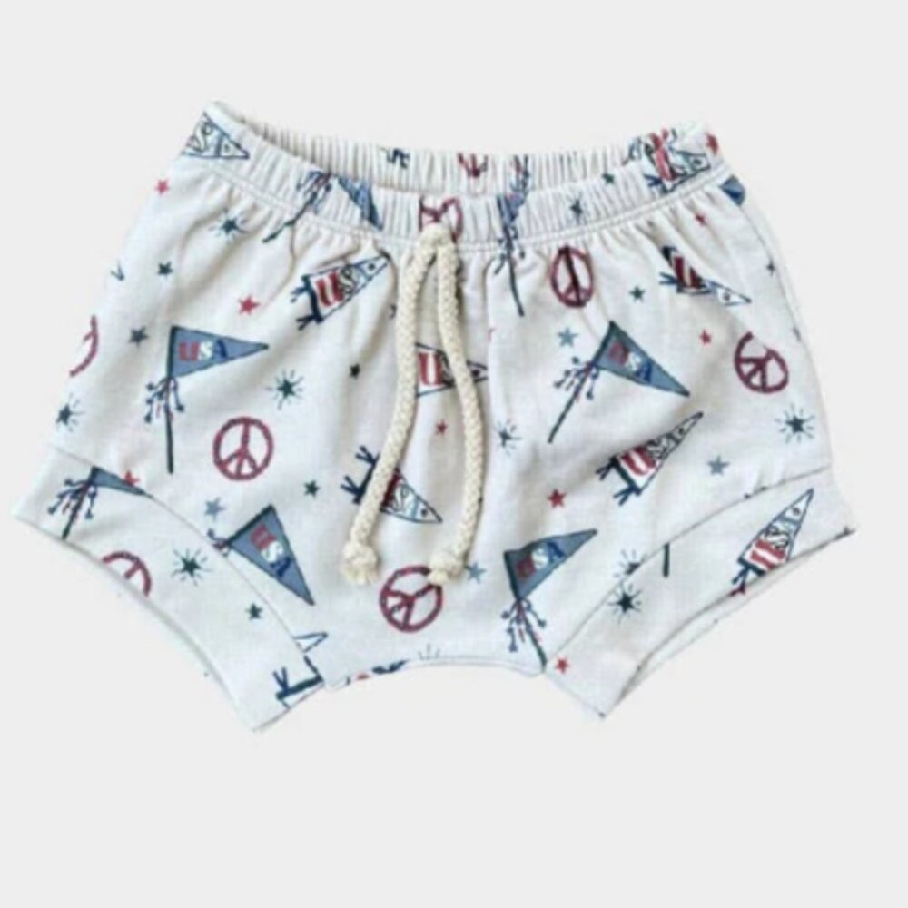 Baby Sprouts USA Flag Shorties